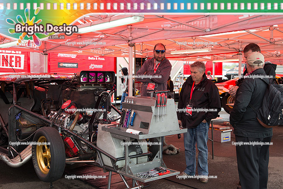 X-Champs @ Sydney Dragway SAT 3 May 2014  (4048)  TD 1221 TEAM BRAY RACING VICTOR BRAY  TOP DOOR SLAMMER CROWD