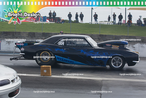 Summit Sportsman Series Rnd 1 Drag Racing 17 Jan 2015 @ Portland  (10181)  SG 1804  WARREN BULL WELDFAST