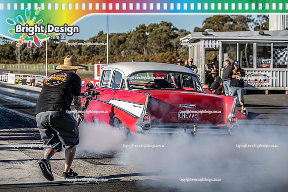 SMDC W3 Street Machine Drag Challenge Weekend 3 VIC March 2022 BDMP0056 CHEVVE ROB BERTRAM