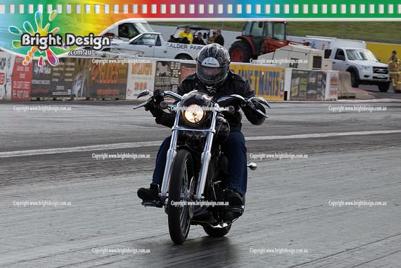 ANDRA Street Outlaws Drag Racing Qualifiers Rnd 3 @ Calder Park  SUN 24 Aug 2014   (21374)  BIKE