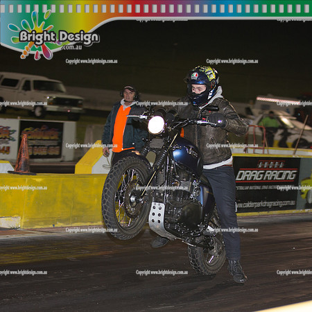 ANDRA Street Outlaws Drag Racing Quals Rnd 4 @ Calder Park  5 August 2014 (23525)  BIKE  SQUARE