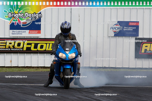 Summit Sportsman Series Rnd 1 Drag Racing 17 Jan 2015 @ Portland  (10145)  BIKE