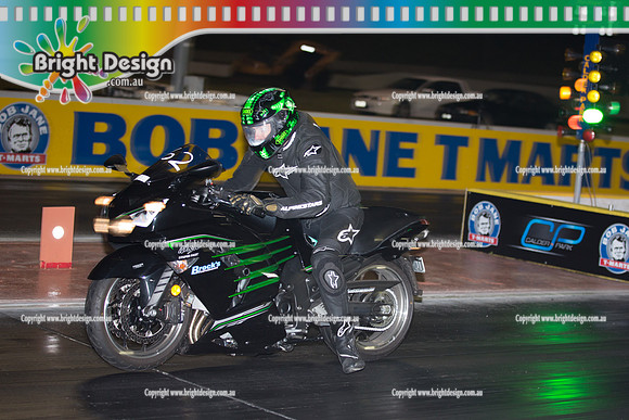 ANDRA Street Outlaws Drag Racing Quals Rnd 4 @ Calder Park  5 August 2014 (23144)   BIKE