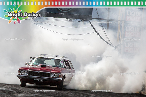 Summernats 28 Sunday 4 Jan 2015  BD  (8280)  POPSHZ BURNOUT