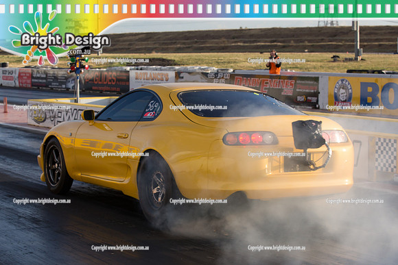 ANDRA Street Outlaws Drag Racing Quals Rnd 6 @ Calder Park 10 October 2014  (25634)  YELLOW  TBC 5691