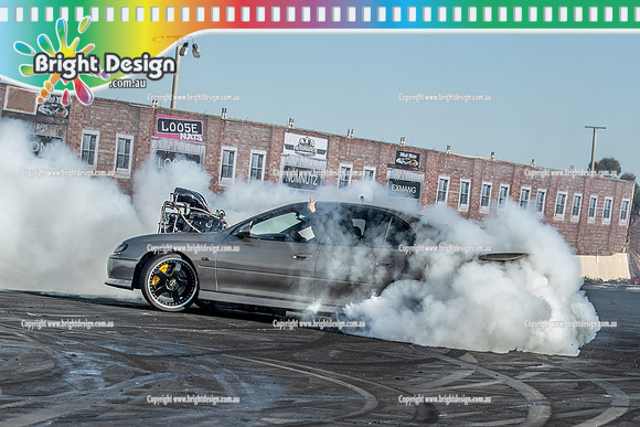 Skid City Day 4 @ Swan Hill Sept 2023 (12832) H8TER BURNOUT HEATH MADGWICK