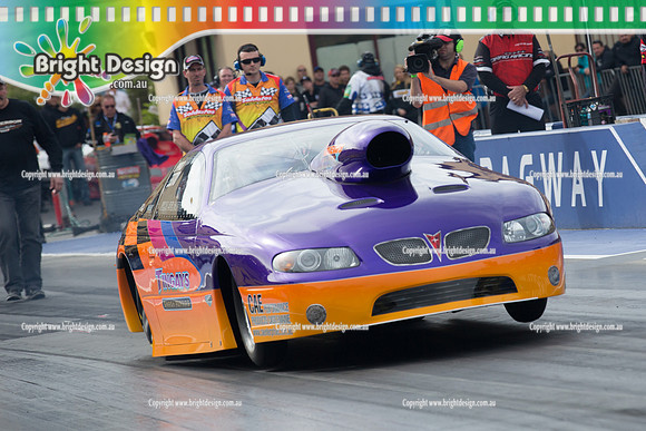 X-Champs @ Sydney Dragway SAT 3 May 2014  (4533)   PRO STOCK 3370  JULIA SOLDATOS