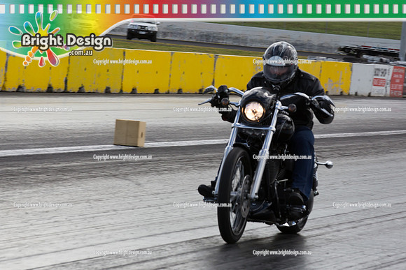 ANDRA Street Outlaws Drag Racing Qualifiers Rnd 3 @ Calder Park  SUN 24 Aug 2014   (21376)  BIKE