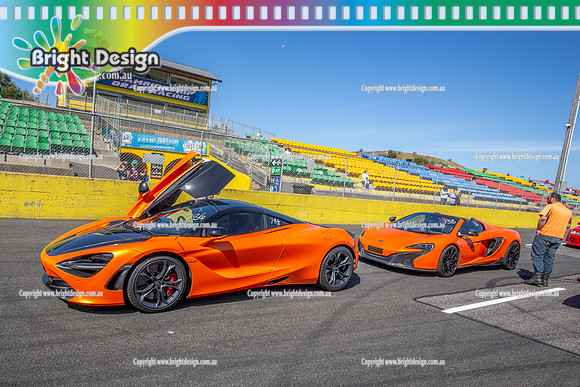 Fast Friday on Saturday @ Calder Park Drag Racing 12 October 2024 (171308) ORANGE MCLAREN