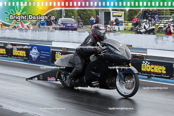 Summit Sportsman Series Rnd 1 Drag Racing 17 Jan 2015 @ Portland  (10122)  BIKE