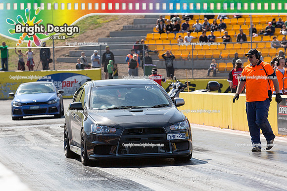 ANDRA Street Outlaws Drag Racing Quals Rnd 5 @ Calder Park 24 September 2014 (24155)  YNC238
