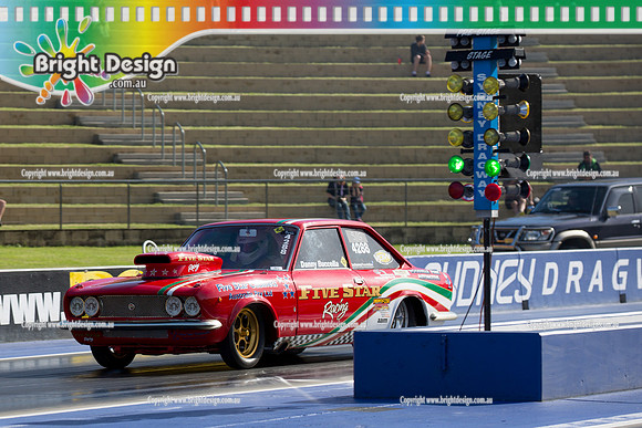 X-Champs @ Sydney Dragway SUN 4 May 2014  (6106)  DANNY BUCCELLA  SSAA 4288  FIVE STAR RACING