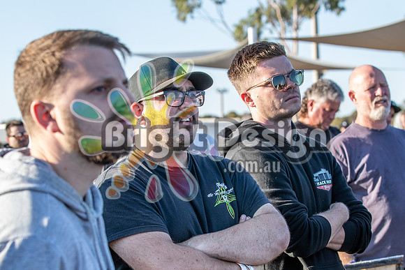 Street Machine Drag Challenge Weekend 3 SMDCW3 March 2022  BDMP1084  MILDURA DRIVERS BRIEFING CREW