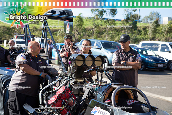 X-Champs @ Sydney Dragway SUN 4 May 2014  (6911) SQUARE  RAPISARDA RACING  CROWD   TF 531  TOP FUEL