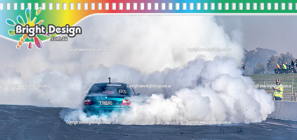 Skid City Pro Show #1 @ Swan Hill 21 June 2025 (17766)-2 YTATESZ BURNOUT SCOTT YATES