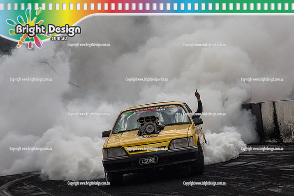 Summernats 28 Sunday 4 Jan 2015  BD  (8124)  LSONE BURNOUT