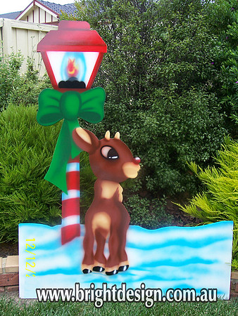 3- R-02 Outdoor Christmas Display Handmade for commerical and home Christmas decorating
