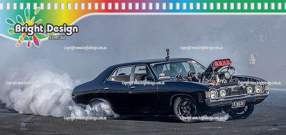 Skid City Pro Show #1 @ Swan Hill 21 June 2025 (17608)-2 KINGXA BURNOUT PETER GRMUSA