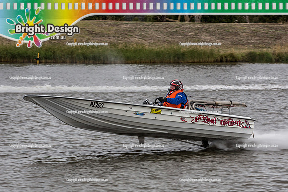 AA VDBC Victorian Drag Boat Club Wet'n'Wild RND 3 Nationals 2 April 2017 @ NWSC (13384) LETHAL THREAT