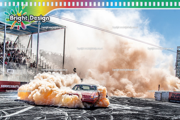 Summernats 34 Sunday 9 Jan 2022  BDMP2345  LITMUP BURNOUT