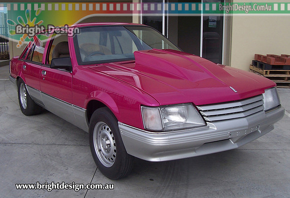 LBP2 Pink Commodorre VK Body n Paint by Bright Design Custom Body n Paint (3) www