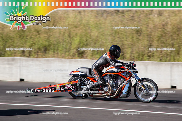 X-Champs @ Sydney Dragway SUN 4 May 2014  (6720)  MODIFIED BIKE  AMB 2695 NIKI ZAKRZEWSKI