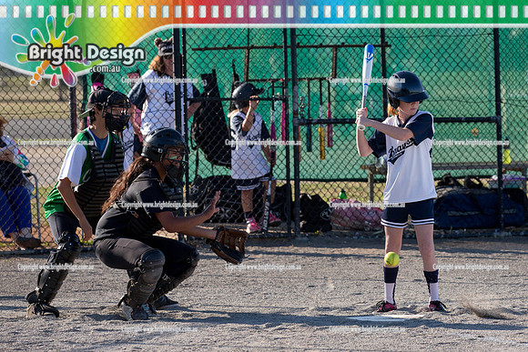 Berwisk Braves Softball  Club Finals Under 13 Girls  22 March 2015 (1030)