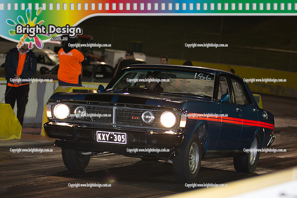 ANDRA Street Outlaws Drag Racing Quals Rnd 4 @ Calder Park  5 August 2014 (23582)  KXY305