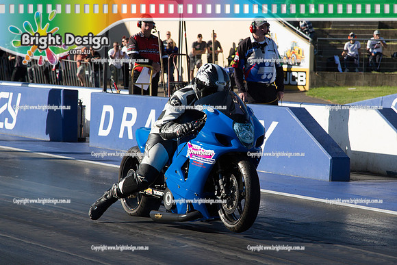 X-Champs @ Sydney Dragway SUN 4 May 2014  (6953)  BIKE  TBC BLUE