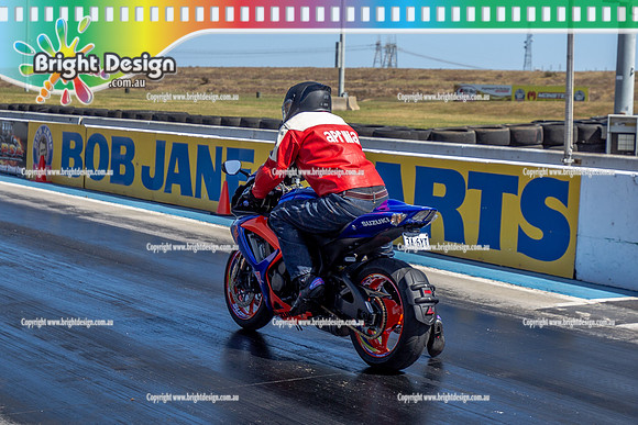 Fast Friday on Saturday @ Calder Park Drag Racing 12 October 2024 (171238) BIKE 3A6YT