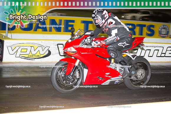 ANDRA Street Outlaws Drag Racing Quals Rnd 4 @ Calder Park  5 August 2014 (23517)   BIKE