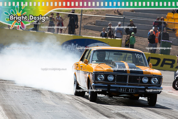 ANDRA Street Outlaws Drag Racing Quals Rnd 5 @ Calder Park 24 September 2014 (24175)  KGT871