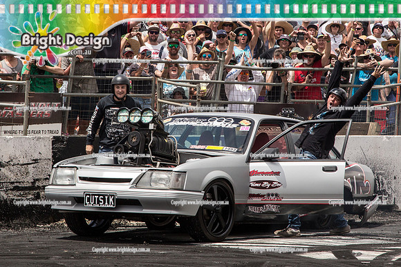 Summernats 28 Sunday 4 Jan 2015  BD  (7966)  CUTSIK BURNOUT
