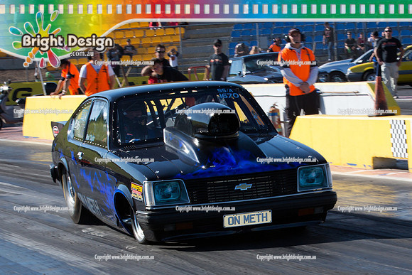 ANDRA Street Outlaws Drag Racing Quals Rnd 5 @ Calder Park 24 September 2014 (24799)  ONMETH