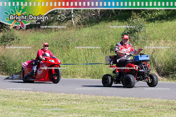 X-Champs @ Sydney Dragway SUN 4 May 2014  (6489)  BIKE PRO STOCK MOTORCYCLE 2 pm 98  MAURICE ALLEN