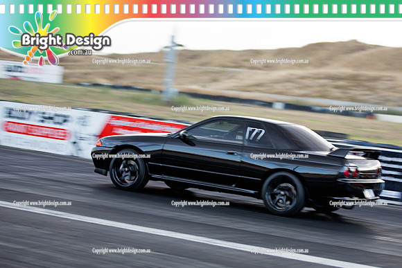 ANDRA Street Meet @ Calder Park Raceway  FRI 10 Jan 2014  (5945)  ENTRANT 177 BLACK