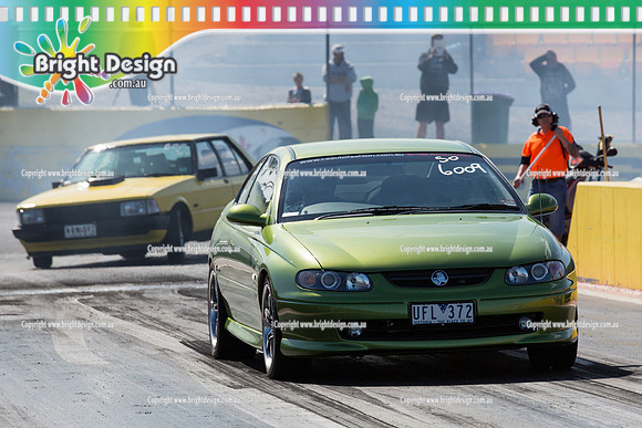 ANDRA Street Outlaws Drag Racing Quals Rnd 5 @ Calder Park 24 September 2014 (24289)  UFL372