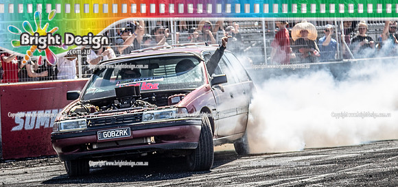 Summernats 34 Sunday 9 Jan 2022  BDMP1698  GOBZRK BURNOUT