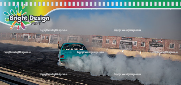 Skid City Day 4 @ Swan Hill Sept 2023 (12305) FULLONX BURNOUT RICK FULLER