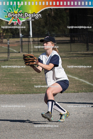 Berwisk Braves Softball  Club Finals Under 13 Girls  22 March 2015 (1089)
