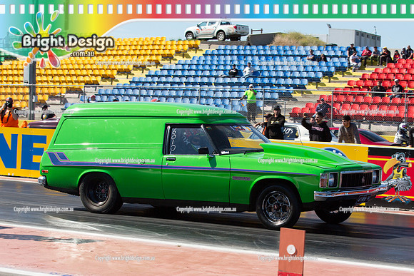 ANDRA Street Outlaws Drag Racing Quals Rnd 5 @ Calder Park 24 September 2014 (24266)  BLOME