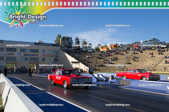X-Champs @ Sydney Dragway SUN 4 May 2014  (7056)  FERRIS METAL RECYCLERS SST 2906  JOE JURKOVIC  SST #1 CARL TAYLOR