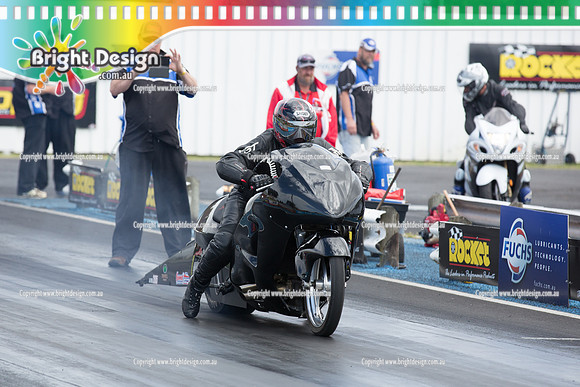 Summit Sportsman Series Rnd 1 Drag Racing 17 Jan 2015 @ Portland  (10119)  BIKE
