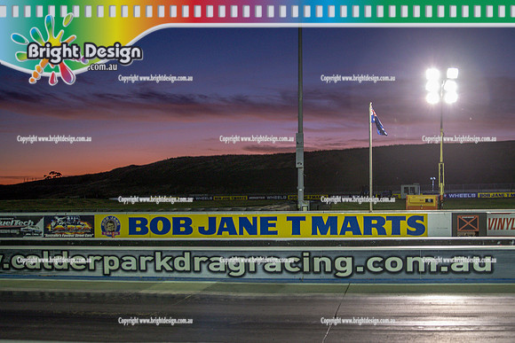 Fast Friday & Roll Racing @ Calder Park Drag Racing 29 November 2024 (174017) SUNSET START LINE