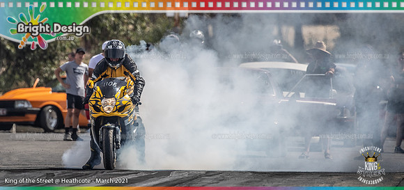 King of the Street #6 @ Heathcote Park Raceway Sun 7 March 2021 (32593)  BIKE DG768