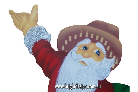 1- SS-13 Z www Swaggie Santa Sleigh Home Garden and Roof Outdoor Christmas Decoration