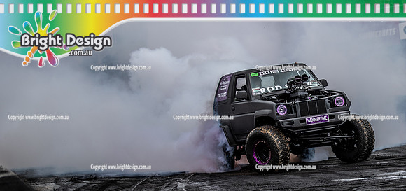 Summernats 34 Friday 7 Jan 2022  BDMP3491  HAMMERTIME BURNOUT