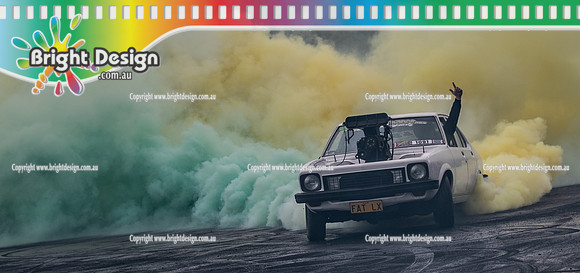 Summernats 34 Friday 7 Jan 2022  BDMP3543  FATLX BURNOUT