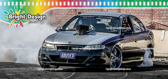 Skid City Day 4 @ Swan Hill Sept 2023 (11705) ABUSED BURNOUT AMBER DAVEY