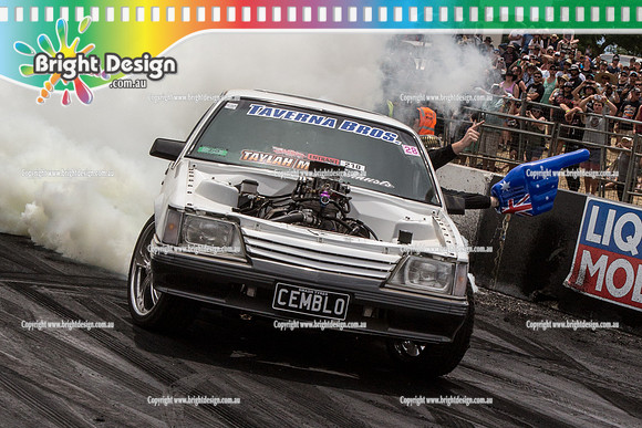 Summernats 28 Sunday 4 Jan 2015  BD  (7852)  CEMBLO BURNOUT